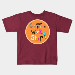 "Geppettos Workshop" - Pinocchio An Italian Musical Kids T-Shirt